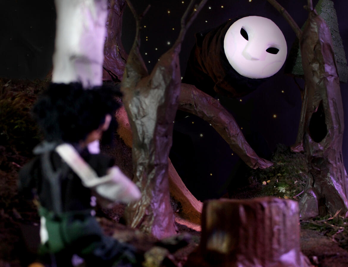 "Jupiter and Lori", a stop-motion concept made collaboratively with Jasper Jimenez.